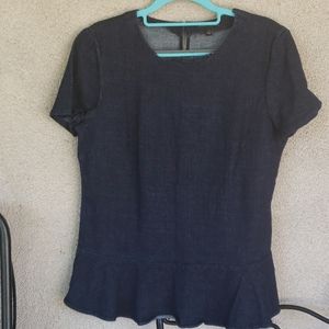 Banana republic denim blouse   small used